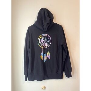 Hooey Full Zip Hoodie Sweatshirt Dream Catcher Get Your Hooey Western Womans Med